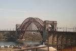 Crossing the Hell Gate Bridge